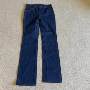 Vintage Wrangler 50 Indigo Straight Leg Jeans